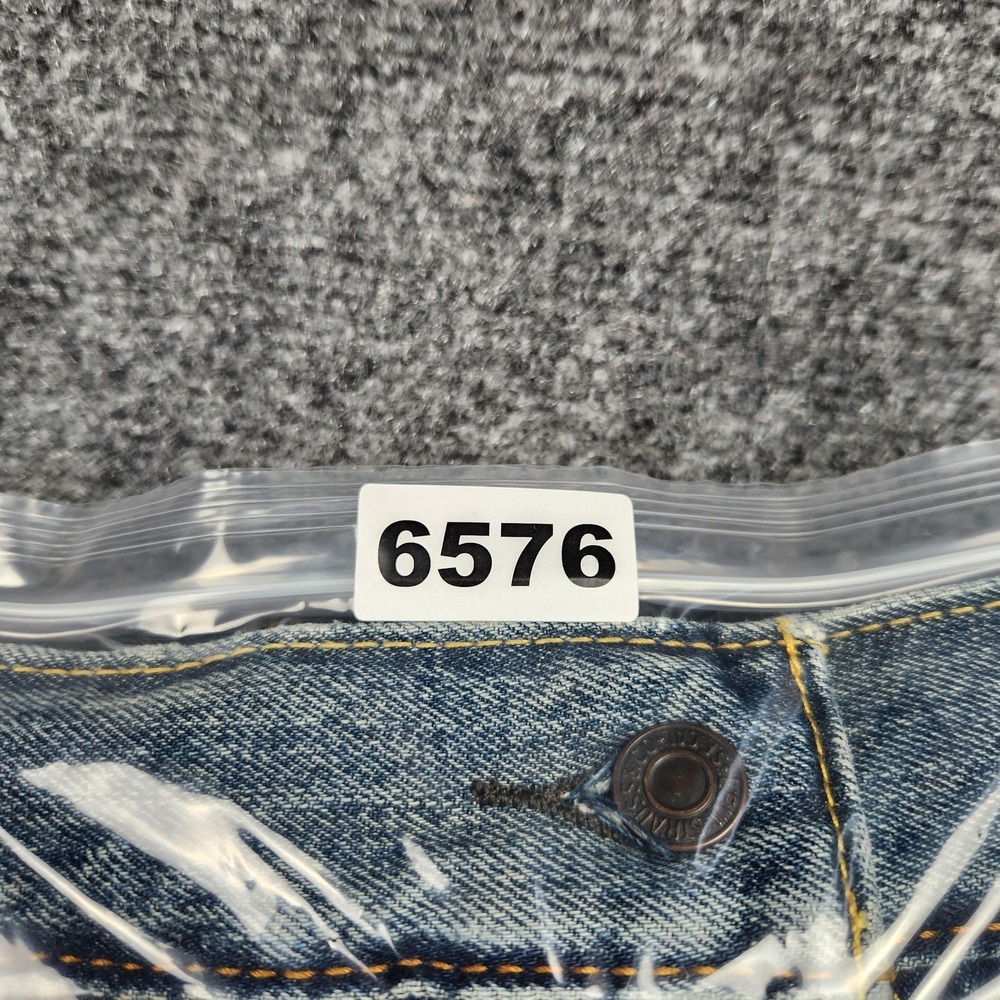 Levis Type 3 Sample Jacket Mens Medium Blue Cone Denim Trucker Pockets Classic - Picture 12 of 12